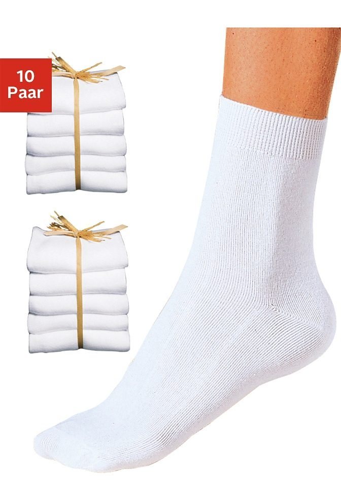 Go in Basicsocken (Packung, 10-Paar) unifarben von Go in