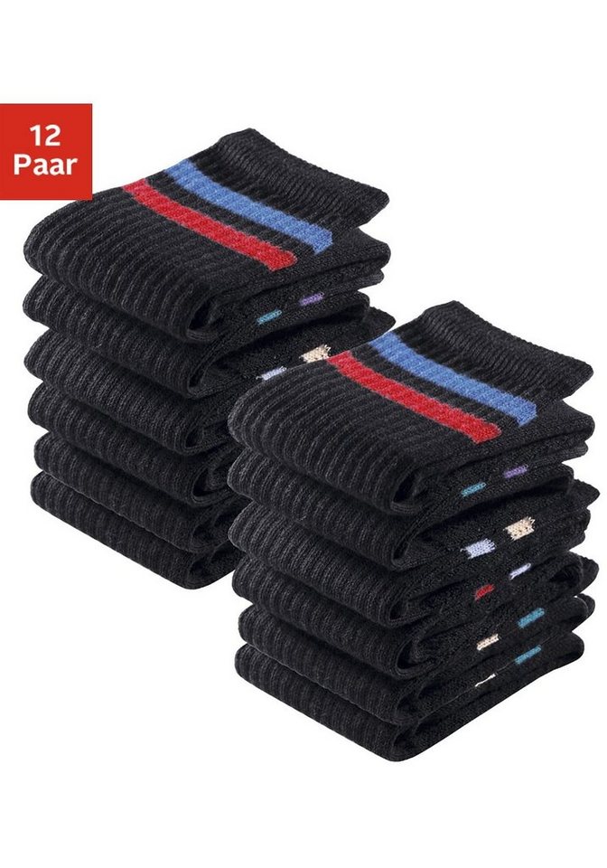 Go in Tennissocken (Set, 12-Paar) mit Frottee von Go in