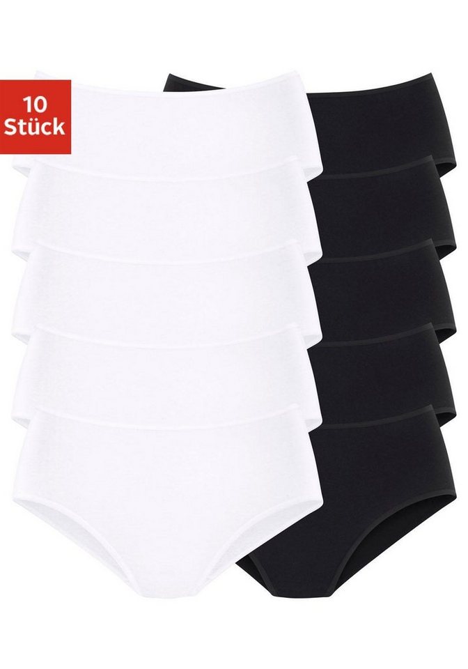 petite fleur Hüftslip (Packung, 10-St) aus elastischer Baumwolle von petite fleur