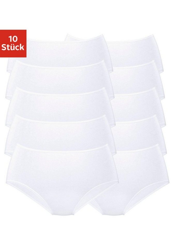 petite fleur Hüftslip (10er-Pack) aus elastischer Baumwolle von petite fleur