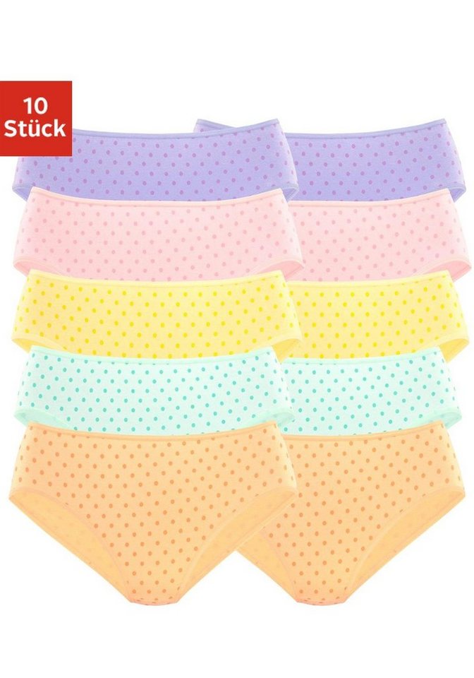 petite fleur Jazz-Pants Slips (Packung, 10-St) aus elastischer Baumwolle von petite fleur