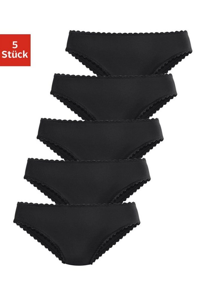 petite fleur Jazz-Pants Slips (5er-Pack) aus weicher Microfaser von petite fleur