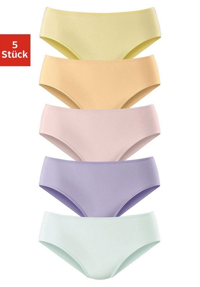 petite fleur Jazz-Pants Slips (5er-Pack) aus elastischer Baumwoll-Qualität von petite fleur