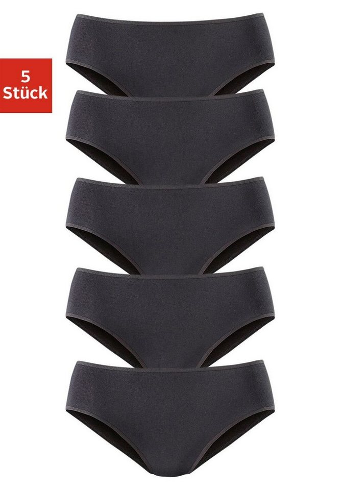petite fleur Jazz-Pants Slips (5er-Pack) aus elastischer Baumwoll-Qualität von petite fleur