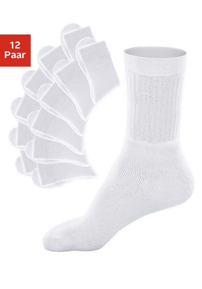 Go in Tennissocken (Set, 12-Paar) mit Frottee von Go in