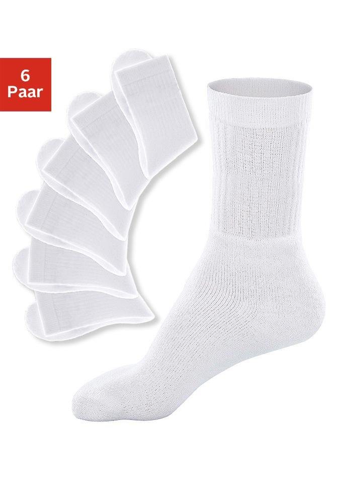 Go in Tennissocken (Set, 6-Paar) mit geripptem Schaft von Go in