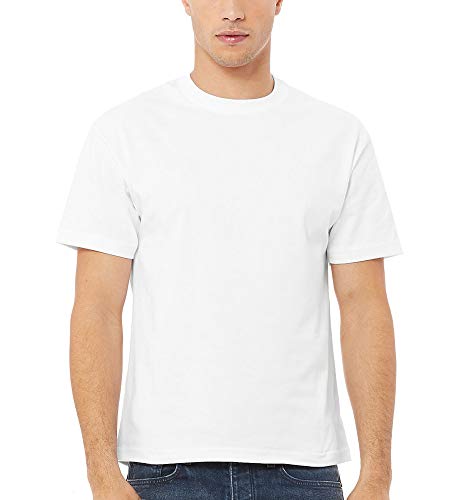 Go2 Herren Oversized Heavyweight T-Shirt Made in USA, Weiss/opulenter Garten, L von Go2 Clothing Co.