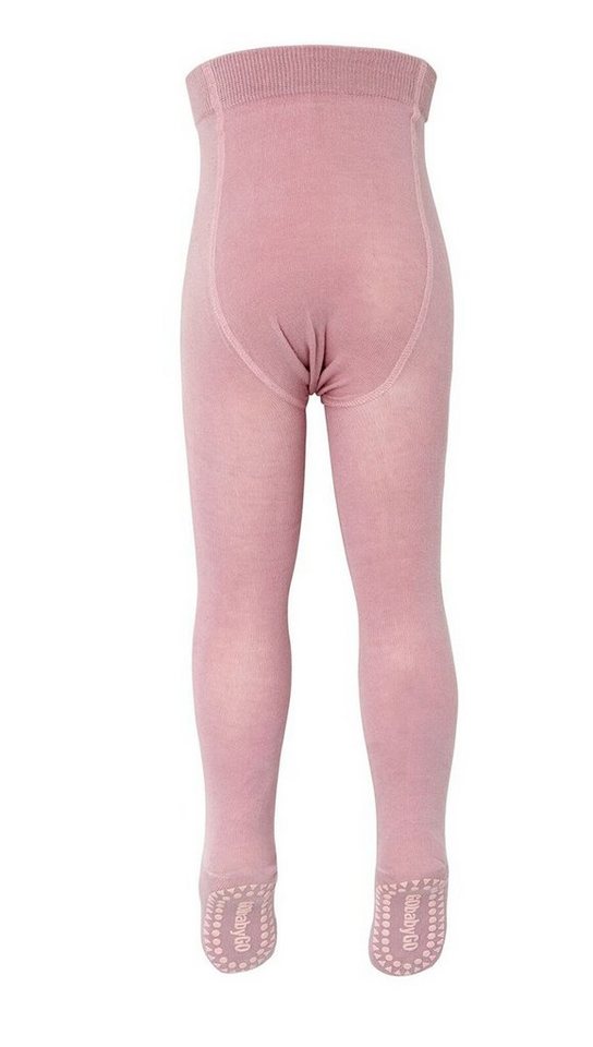 GoBabyGo Strumpfhose Kinder ABS Strumpfhose - mit antirutsch Gummi Noppen Mädchen Rosa von GoBabyGo