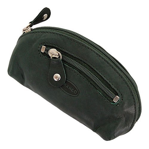 Branco Leder Schlüsseltasche Schlüsseletui Schlüsselmappe Schlüssel Etui GB (Grün) von GoBago