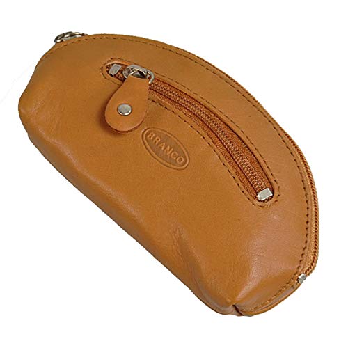 Branco Leder Schlüsseltasche Schlüsseletui Schlüsselmappe Schlüssel Etui GB (Natur) von GoBago