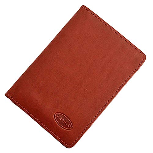 GoBago Ausweisetui Leder Ausweismappe Auto Ausweishülle Kreditkartenetui (Braun) von GoBago