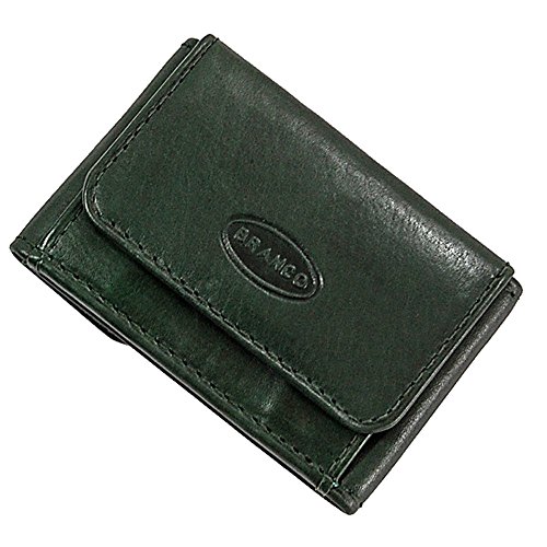 extra kleine Minibörse mit Münzfach echt Leder (Grün) von GoBago