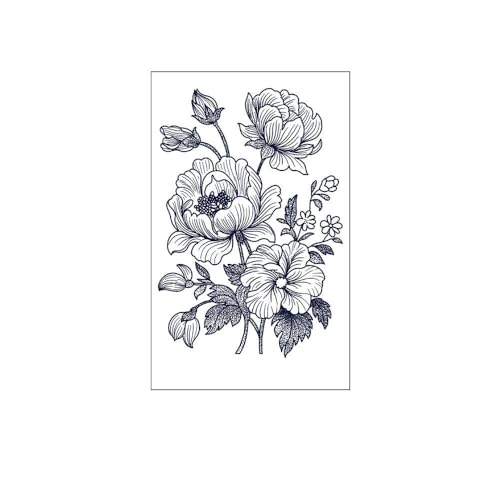 2 Stück Kräuter-Eulensaft-Tattoo-Aufkleber Für Männer Und Frauen, Wasserdichte Und Langlebige Simulations-Tattoo-Aufkleber Temporäre Tattoos Tattoo Aufkleber Falsche Tätowierung von GoDdis