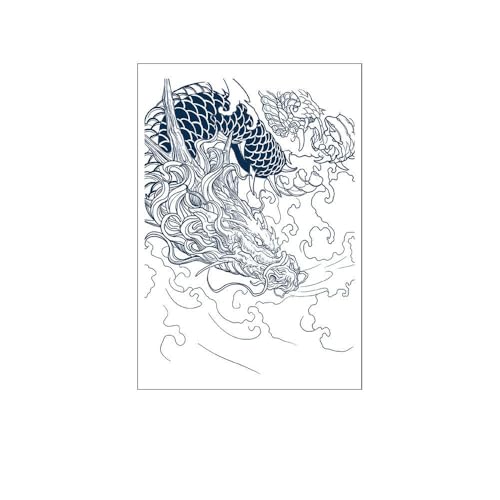 2 Stück Kräuter-Eulensaft-Tattoo-Aufkleber Für Männer Und Frauen, Wasserdichte Und Langlebige Simulations-Tattoo-Aufkleber Temporäre Tattoos Tattoo Aufkleber Falsche Tätowierung von GoDdis