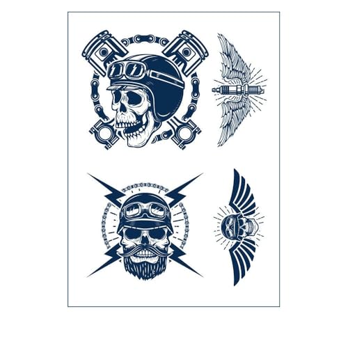 2 Stück Kräuter-Tattoo-Aufkleber, Wasserdicht, Saft, Semi-Permanente Pflanzentätowierung Für Männer Und Frauen, 15 Tage Haltbar Temporäre Tattoos Tattoo Aufkleber Falsche Tätowierung von GoDdis