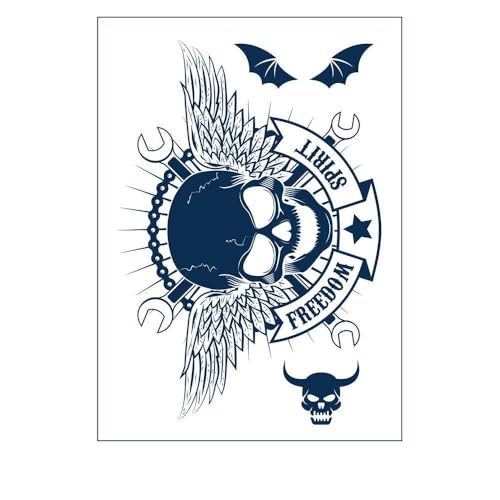 2 Stück Kräuter-Tattoo-Aufkleber, Wasserdicht, Saft, Semi-Permanente Pflanzentätowierung Für Männer Und Frauen, 15 Tage Haltbar Temporäre Tattoos Tattoo Aufkleber Falsche Tätowierung von GoDdis