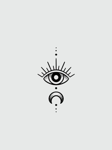 All Seeing Eye Juice Plant Ink Wasserfest Semipermanent Und 2 Wochen Haltbar Temporärer Tattoo-Aufkleber Für Männer Und Frauen Armrücken von GoDdis