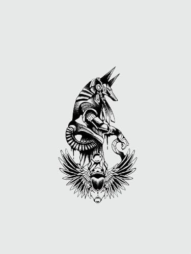 Anubis-Saft-Pflanzentinte Ist Ein Wasserfester Semipermanenter Und Langlebiger Temporärer Tattoo-Aufkleber Für Männer Und Frauen An Armen Und Beinen Mit Einer Haltbarkeit Von 2 Wochen Anubis-Saft-Pflanzentinte Ist Ein Wasserfester Semipermanenter Und Langlebiger Temporärer Tattoo-Aufkleber Für Männer Und Frauen An Armen Und Beinen Mit Einer Haltbarkeit Von 2 Wochen von GoDdis