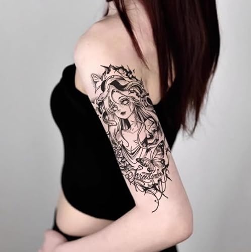 Großes Muster Narbe Bedeckt Arm Blume Arm Oberschenkel Schmetterling Geisha Kräuter Temporäre Tattoo Aufkleber Gefälschte Saft Semi-Permanent Hält 2 Wochen Männer Und Frauen Großes Muster Narbe Bedeckt Arm Blume Arm Oberschenkel Schmetterling Geisha Kräuter Temporäre Tattoo Aufkleber Gefälschte Saft Semi-Permanent Hält 2 Wochen Männer Und Frauen von GoDdis
