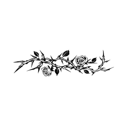 Rosensaft-Pflanzentinte Wasserfest Semipermanent Und Langlebig 2 Wochen Blumenarm Temporäre Tattoo-Aufkleber Für Männer Und Frauen Armwickel von GoDdis
