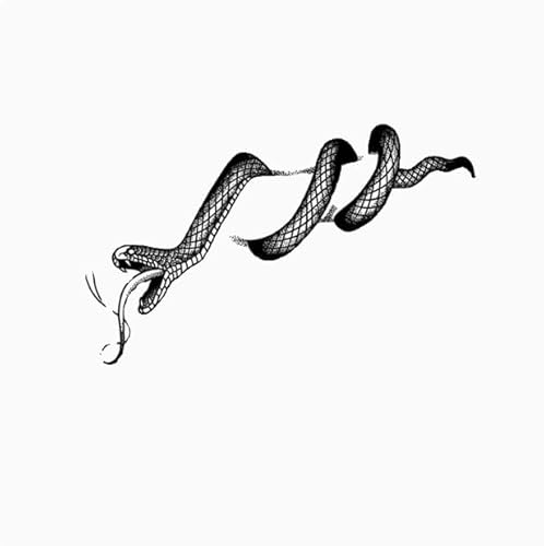 Saft Realistische Schlüsselbein Schlange Brust Pflanzliche Temporäre Tattoo Aufkleber Gefälschte Semi-Permanent Anhaltende 2 Wochen Anti-Rub Männer Und Frauen von GoDdis