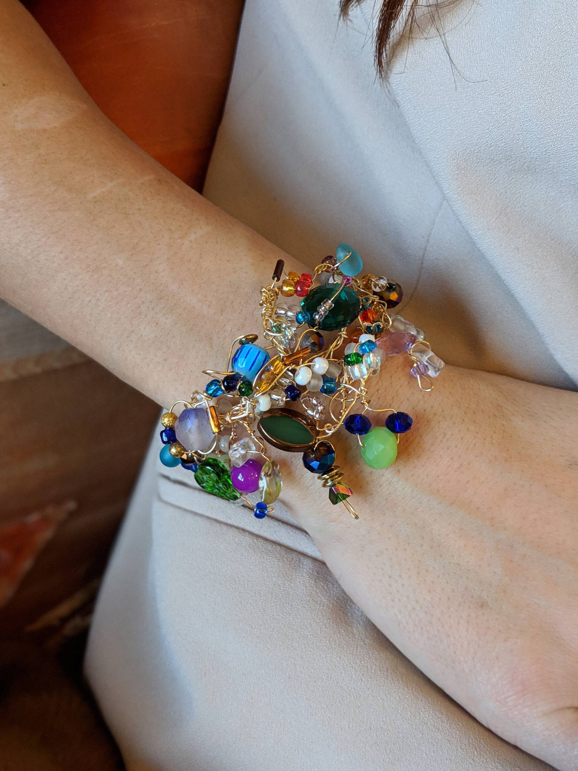Secret Garden Kollektion Armband-Wire Wrapping von GoForTheBoldBoutique