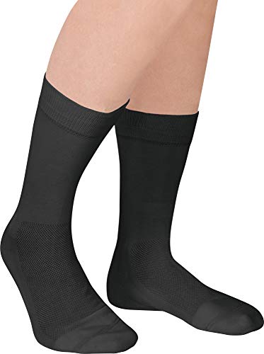 FußGut Unisex-Venenfreund-Socken 2 Paar schwarz Größe 43-45 FußGut Unisex-Venenfreund-Socken 2 Paar schwarz Größe 43-45 von GoForm