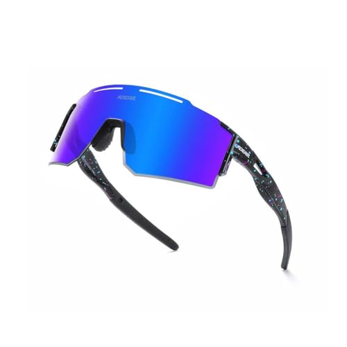 GoHZQ Sport Sonnenbrille Herren Polarisiert Fahrradbrille Sportbrille für Damen UV 400 Schutz Outdoor Sport Schutzbrille für Radfahren Autofahren Angeln Klettern Golf GoHZQ Sport Sonnenbrille Herren Polarisiert Fahrradbrille Sportbrille für Damen UV 400 Schutz Outdoor Sport Schutzbrille für Radfahren Autofahren Angeln Klettern Golf von GoHZQ