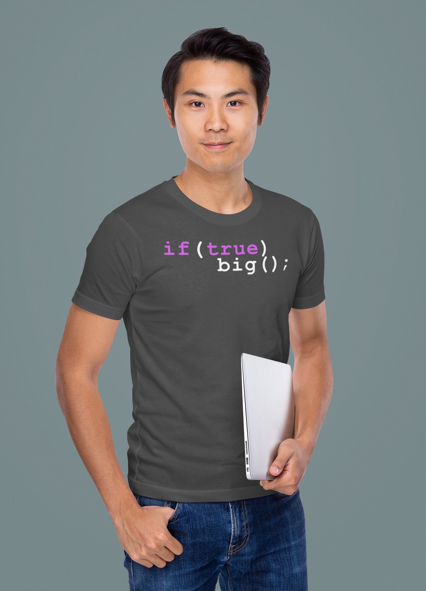Big If True Coding-Shirt | Nerdy Geeky Kleidung Big If True Coding-Shirt | Nerdy Geeky Kleidung von GoPolarisStudio
