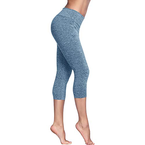 GOVIA Damen Sport Leggings Sporthose Laufhose Trainingshose Fitness Yoga 4106K Blau S/M von GOVIA