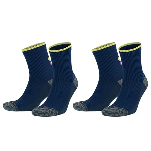GoWith 1-2 Paar Kompressionsstrümpfe Damen & Herren (20-30 mmHg Klasse 2) Cushioned Stützstrümpfe, Thrombosestrümpfe, Kompressionssocken, Plantarfasziitis Socken, Sportsocken, Laufsocken 3588 von GoWith