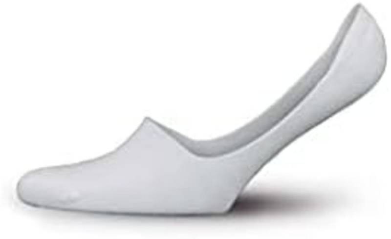 GoWith Sneakersocken Bambus Sneakersocken Füßlinge mit Silikonpad NoShow Atmungsaktiv (6-Paar) von GoWith