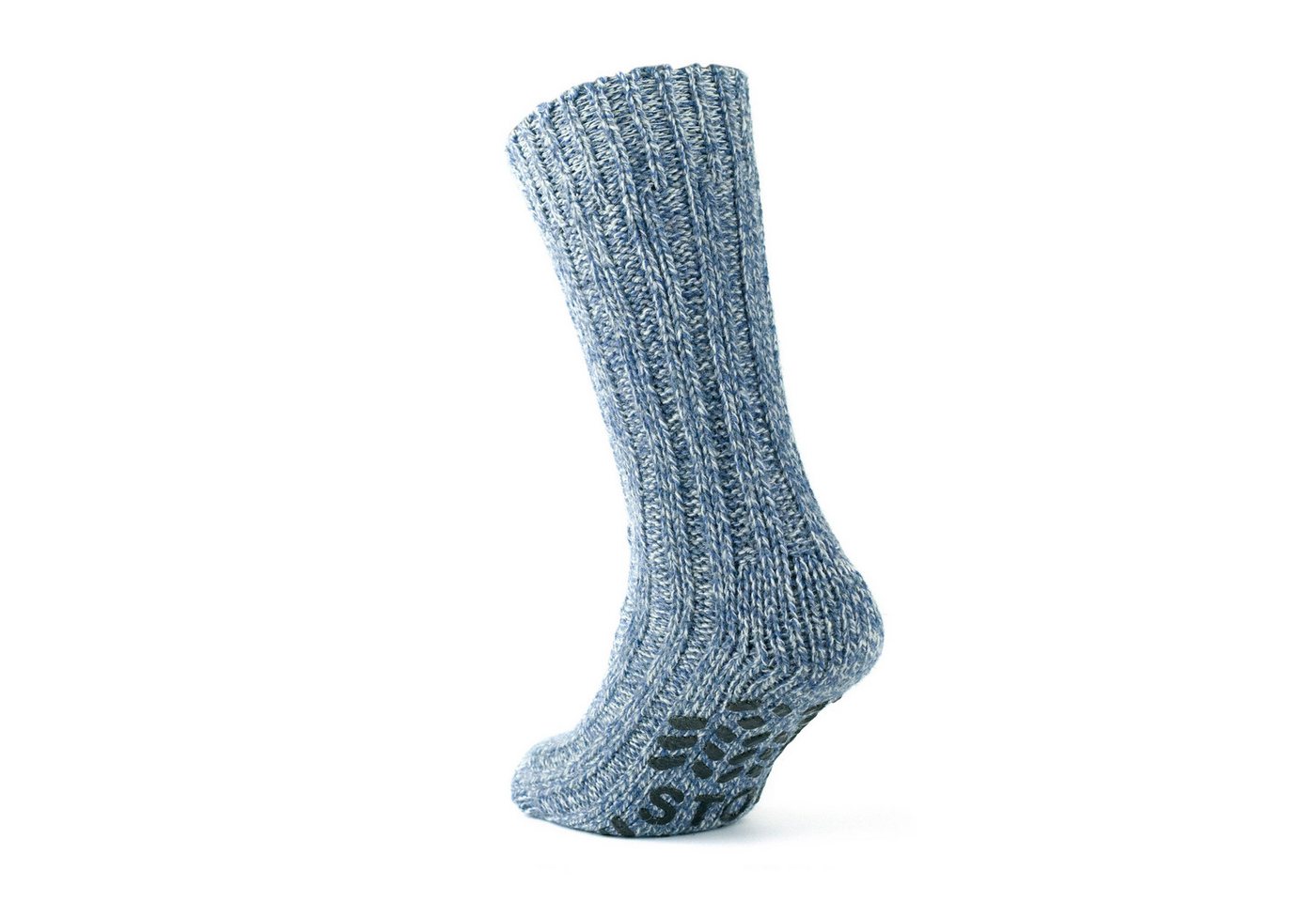 GoWith Thermosocken Antirutschsocken Damen Dicke Wolle Stoppersocken Krankenhaus Socken (1-Paar) von GoWith