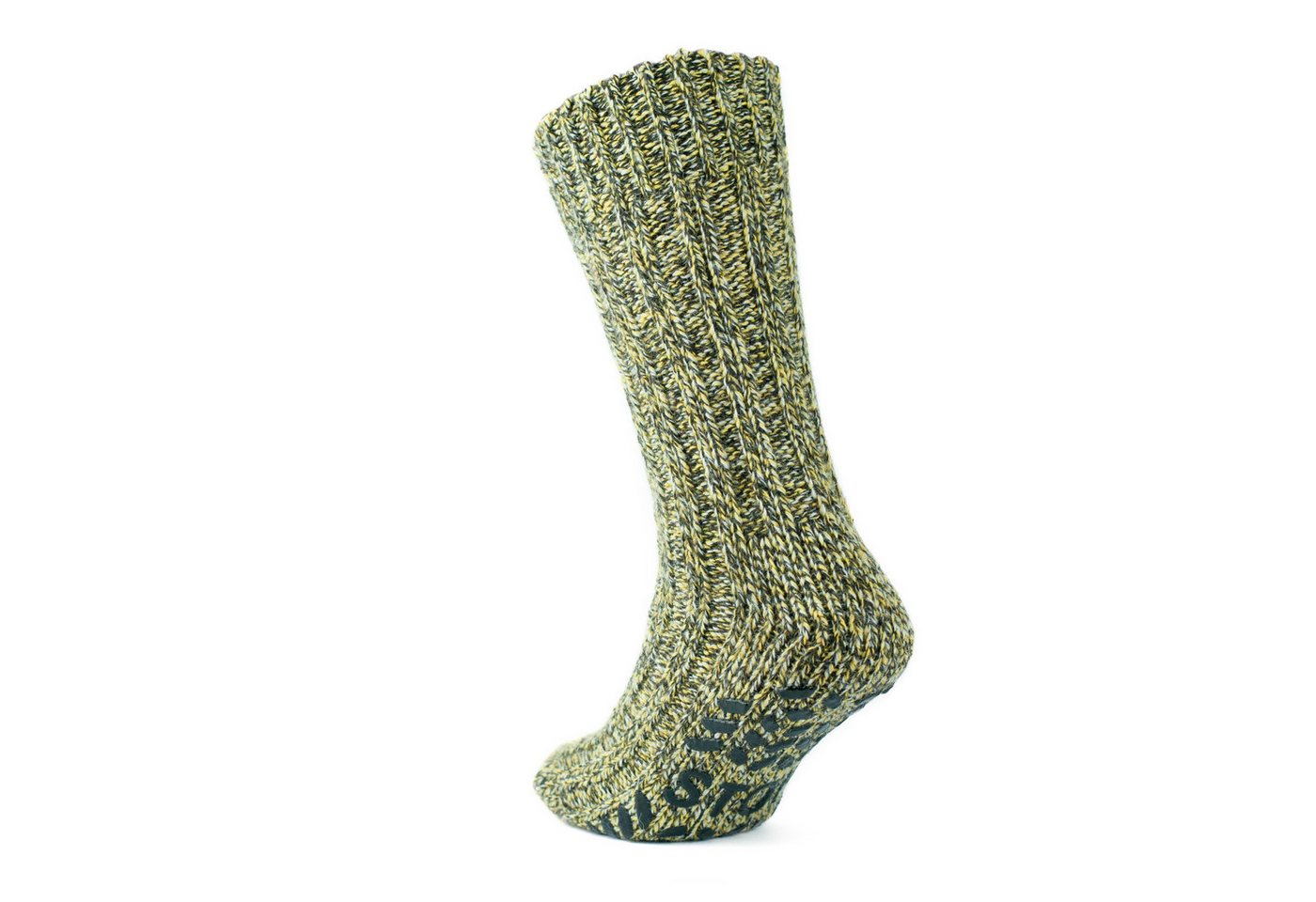 GoWith Thermosocken Antirutschsocken Damen Dicke Wolle Stoppersocken Krankenhaus Socken (1-Paar) von GoWith