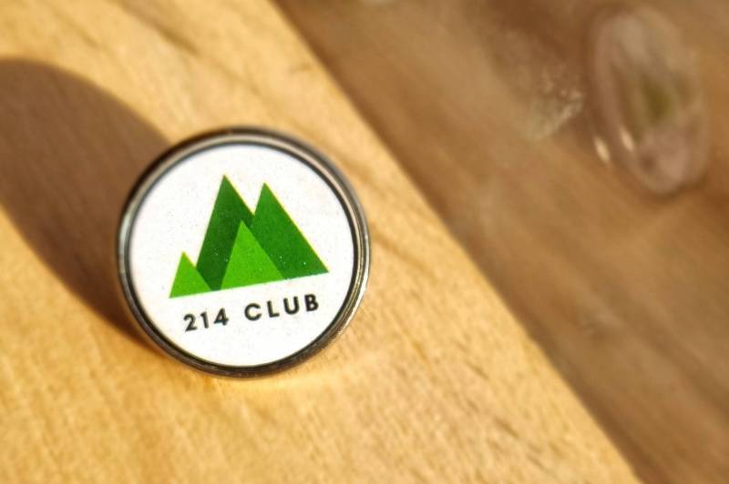Wainwright 214 Club Pin Abzeichen Wandern Achievement Geschenk von GoYourOwnWayApparel