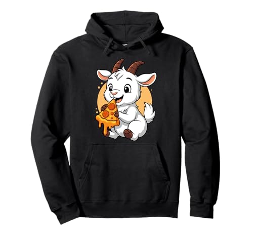 Lustige Ziege isst Pizza Grafik Jungen Mädchen Ziegenliebhaber Pullover Hoodie Lustige Ziege isst Pizza Grafik Jungen Mädchen Ziegenliebhaber Pullover Hoodie von Goat Eating Pizza Graphic Design