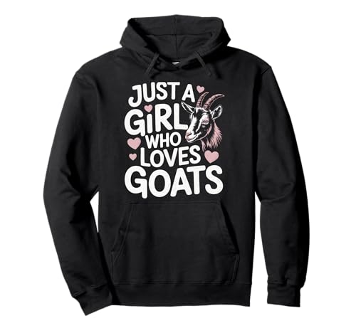 Ziege Nur EIN Mädchen, das Ziegen liebt Pullover Hoodie von Goat Farm Goats