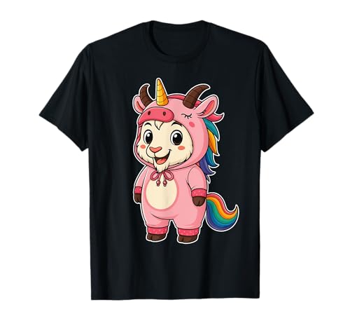 Kawaii Ziege im Einhorn Kostüm für Mädchen Kinder Einhorn Liebhaber T-Shirt Kawaii Ziege im Einhorn Kostüm für Mädchen Kinder Einhorn Liebhaber T-Shirt von Goat In Unicorn Costume Kawaii Design