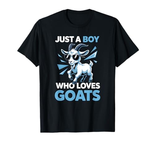 Jungen Ziege T-Shirt Jungen Ziege T-Shirt von Goat Shirts & Gifts for Boys