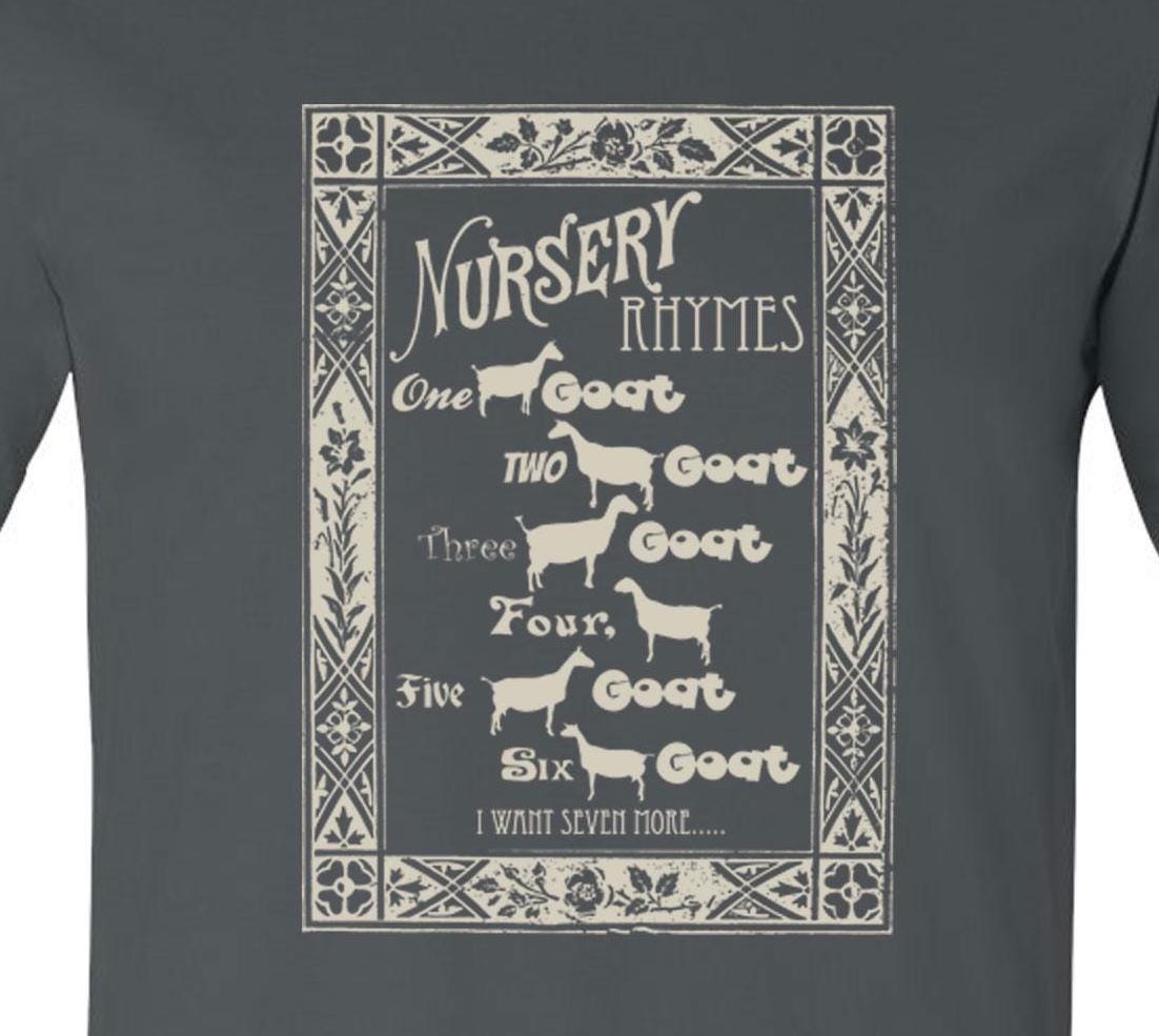 Ziege Kinderreim T-Shirt Ziege Kinderreim T-Shirt von GoatShirts