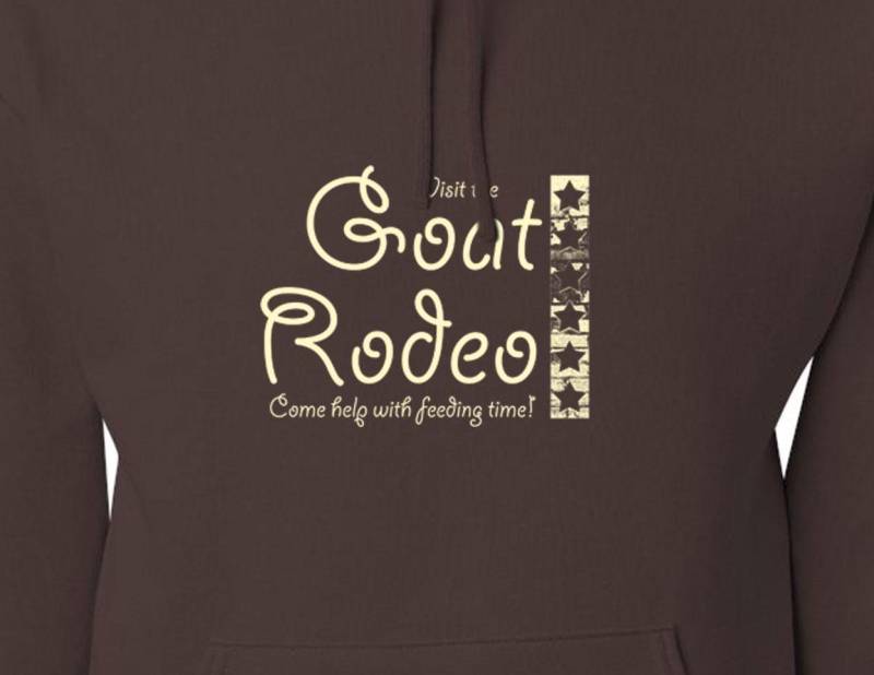 Ziege Rodeo Hoodie Ist Dein Zuhause Wie Ein Ziegen Rodeo? Ziege Rodeo Hoodie Ist Dein Zuhause Wie Ein Ziegen Rodeo? von GoatShirts