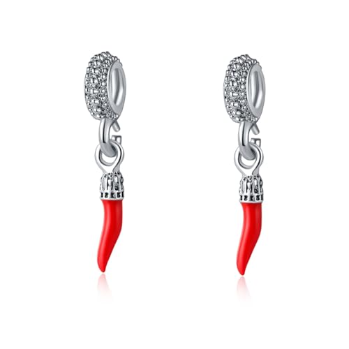 Glückshorn, Rot, Glückshorn, groß, italienisches Glückshorn, Glückshorn, roter Glückshorn, Schlüsselring, Glücksbringer, Neapolitanisches Horn, Leder, Kein Edelstein Glückshorn, Rot, Glückshorn, groß, italienisches Glückshorn, Glückshorn, roter Glückshorn, Schlüsselring, Glücksbringer, Neapolitanisches Horn, Leder, Kein Edelstein von Gobfar