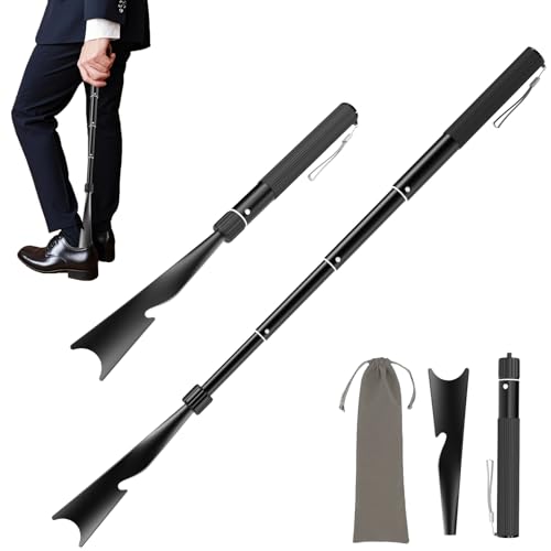 Gobiteli Schuhlöffel,36cm-94cm Einziehbarer Schuhanzieher Lang Griff für Senioren, Männer, Frauen und Kinder Gobiteli Schuhlöffel,36cm-94cm Einziehbarer Schuhanzieher Lang Griff für Senioren, Männer, Frauen und Kinder von Gobiteli