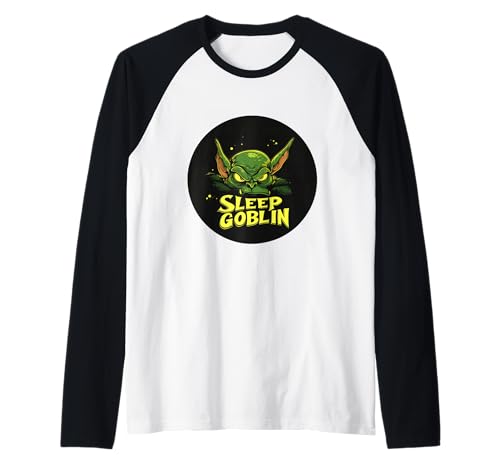 Grumpy Sleep Kobold Kostüm für Jungen und Mädchen Raglan von Goblin Outfit