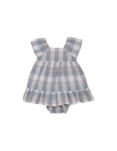 GOCCO Baby - Mädchen Vestido Cuadros VICHI Kleid, Azul, von Gocco