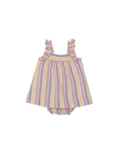 GOCCO Baby - Mädchen Vestido Rayas Kleid, ROSA Viejo, von Gocco