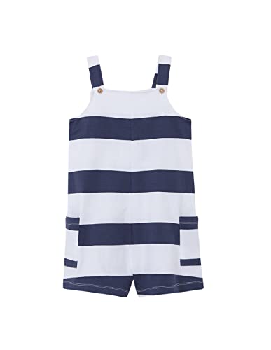 GOCCO Mädchen Mono Rayas Jumpsuit, Azul Medio, 7-8 Jahre von Gocco