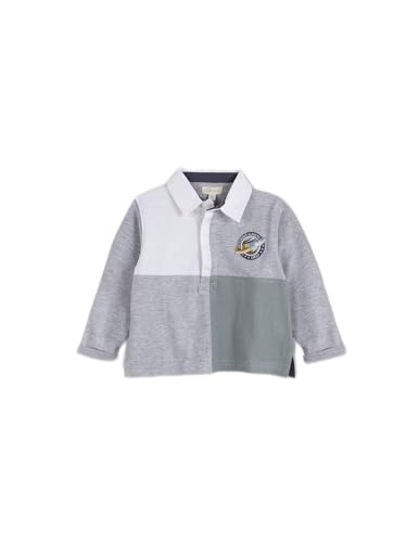 Gocco Baby-Jungen Astronaut, quadratisch Poloshirt, Dunkelgrün, 18-24 Monate von Gocco