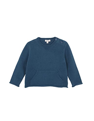 GOCCO Baby - Jungen Jersey BOLSILLO CANGURO Polo-Pullover, Verde Petroleo, von Gocco