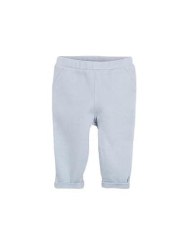 Gocco Baby-Jungen Latzhose lang Stein mit Stickerei Sport, Himmelblau (Bb), 9-12 Monate von Gocco